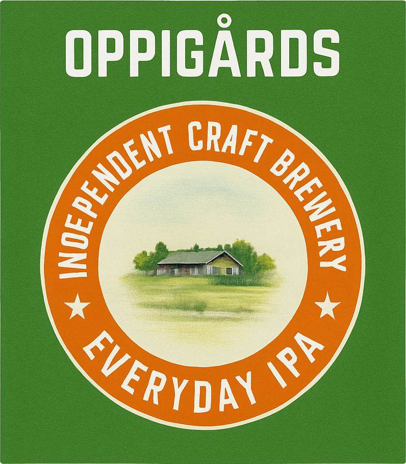 Etiket van Oppigårds Everyday IPA