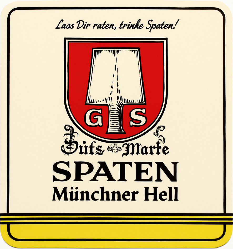 Etiket van Spaten Münchner Hell