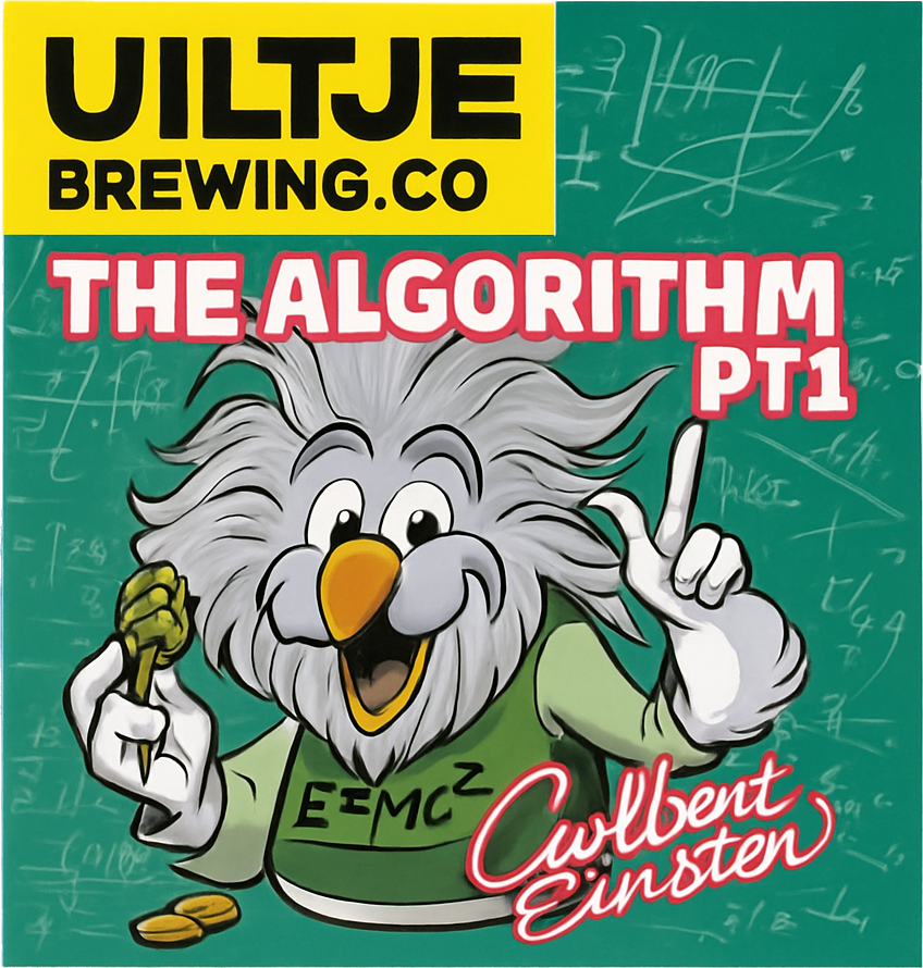 Etiket van Uiltje The Algorithm Part 1