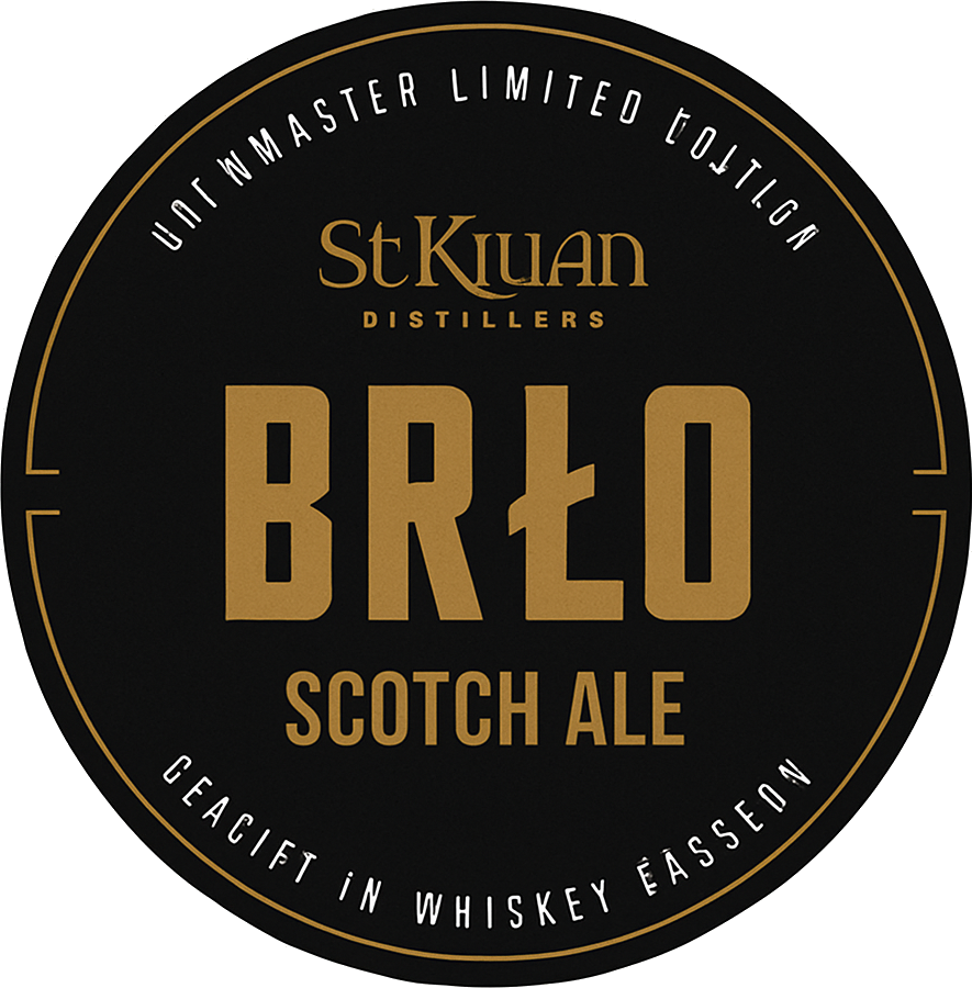 Etiket van BRLO x St. Killians Barrel Aged Scotch Ale