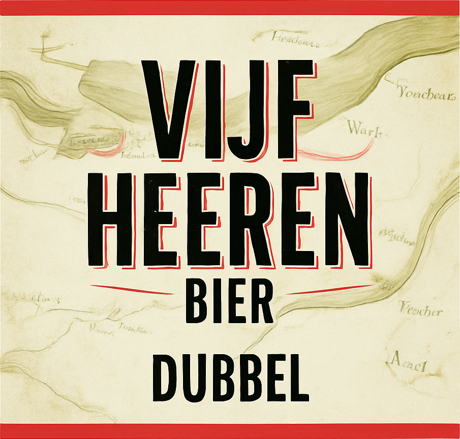 Etiket van Vijfheeren Dubbel