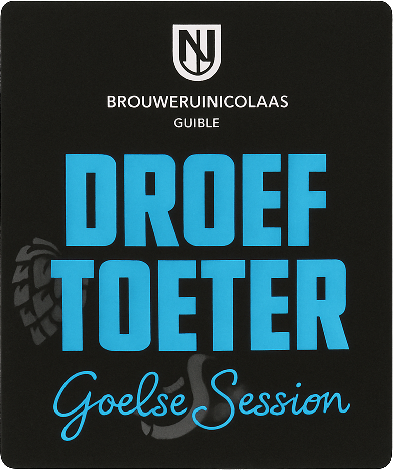 Etiket van Nicolaas Droeftoeter
