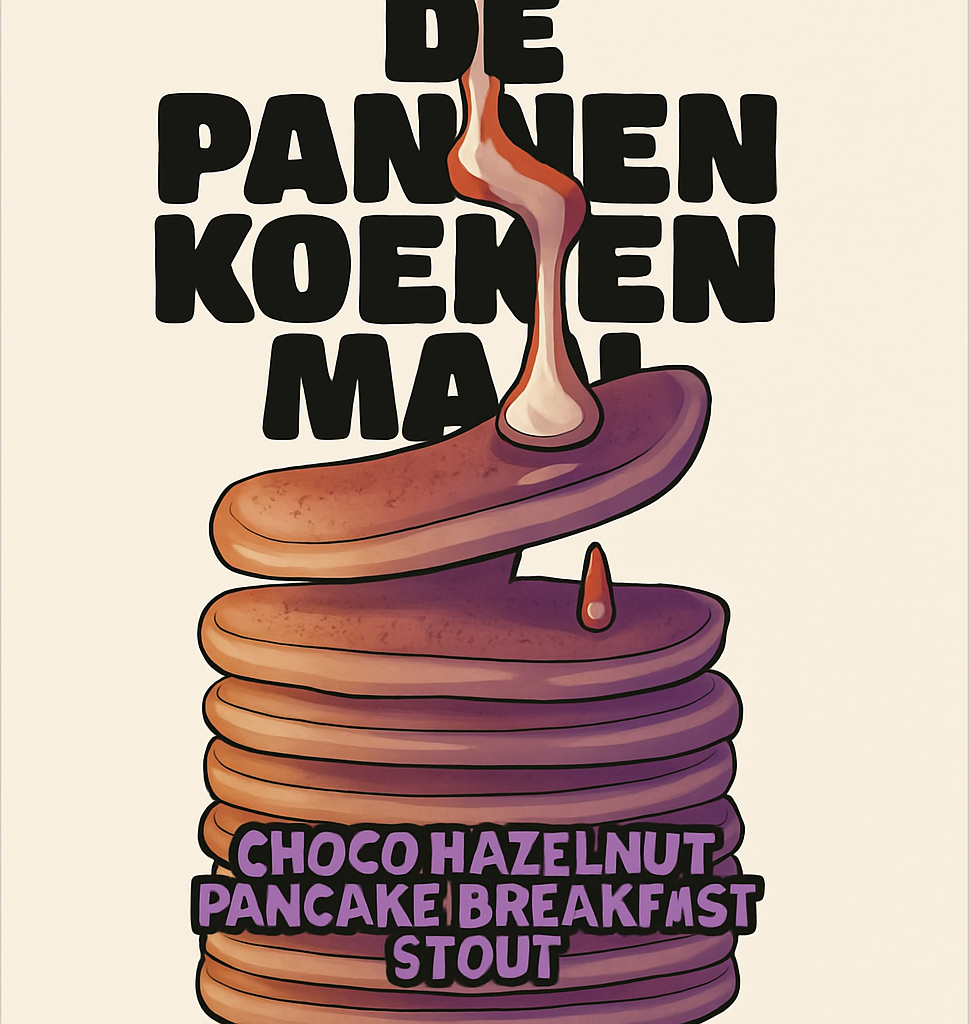 Etiket van De Pannenkoekenman