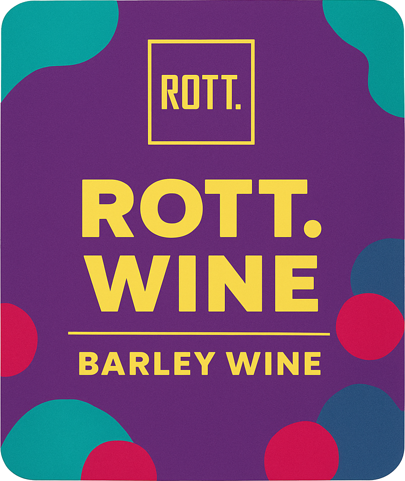 Etiket van ROTT.wine