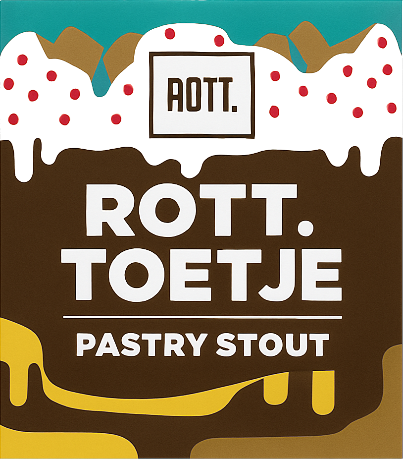 Etiket van ROTT.toetje