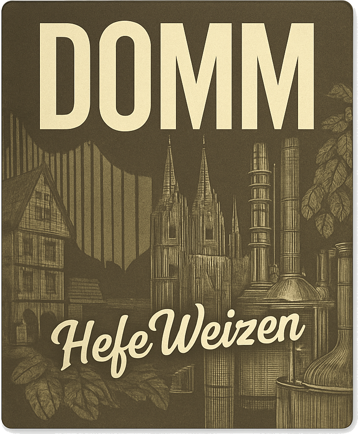 Etiket van Birrificio Lambrate Domm