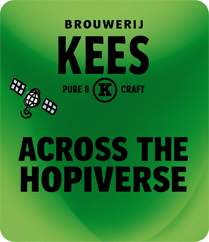 Etiket van Kees Across The Hopiverse
