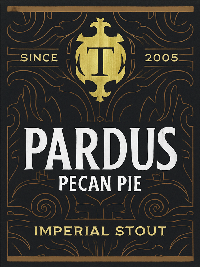 Etiket van Thornbridge Pardus Pecan Pie