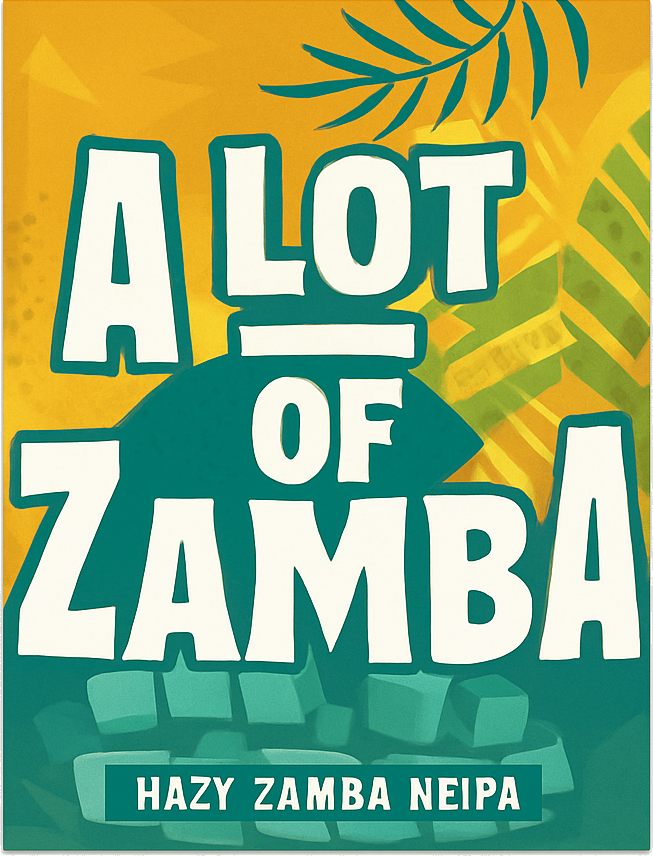 Etiket van Hoop A Lot of Zamba