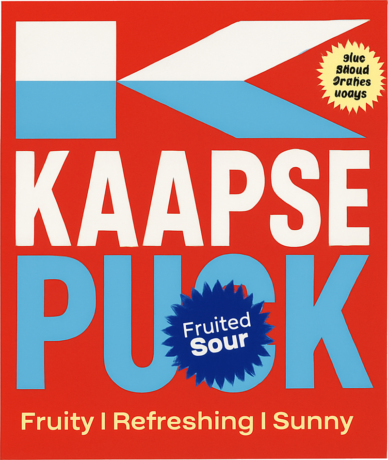 Etiket van Kaapse Puck (V1)