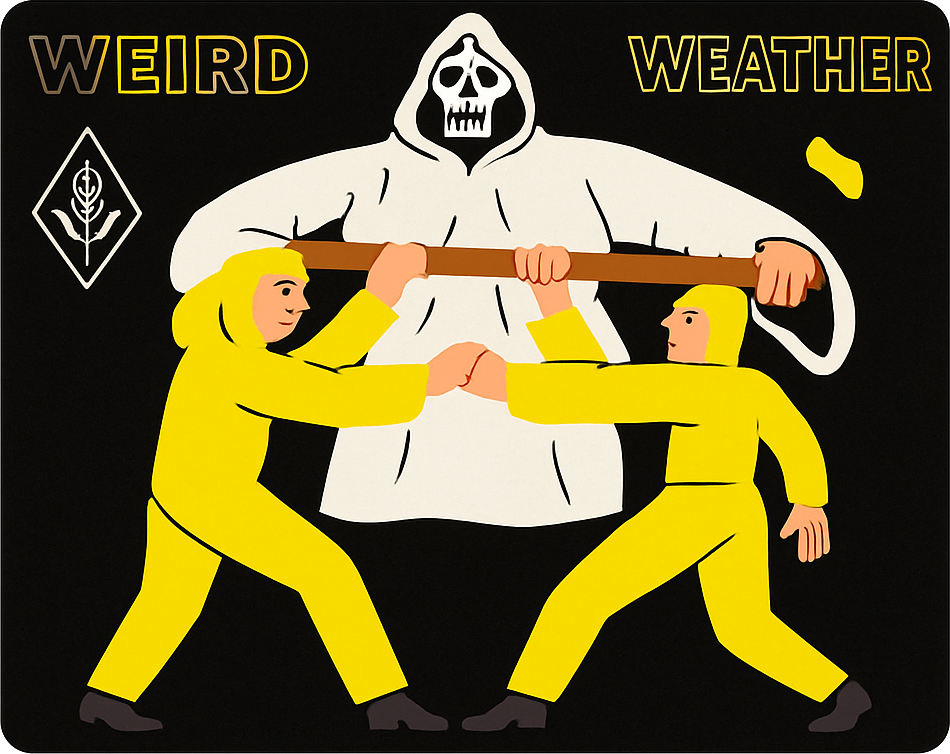 Etiket van Mikkeller Weird Weather IPA