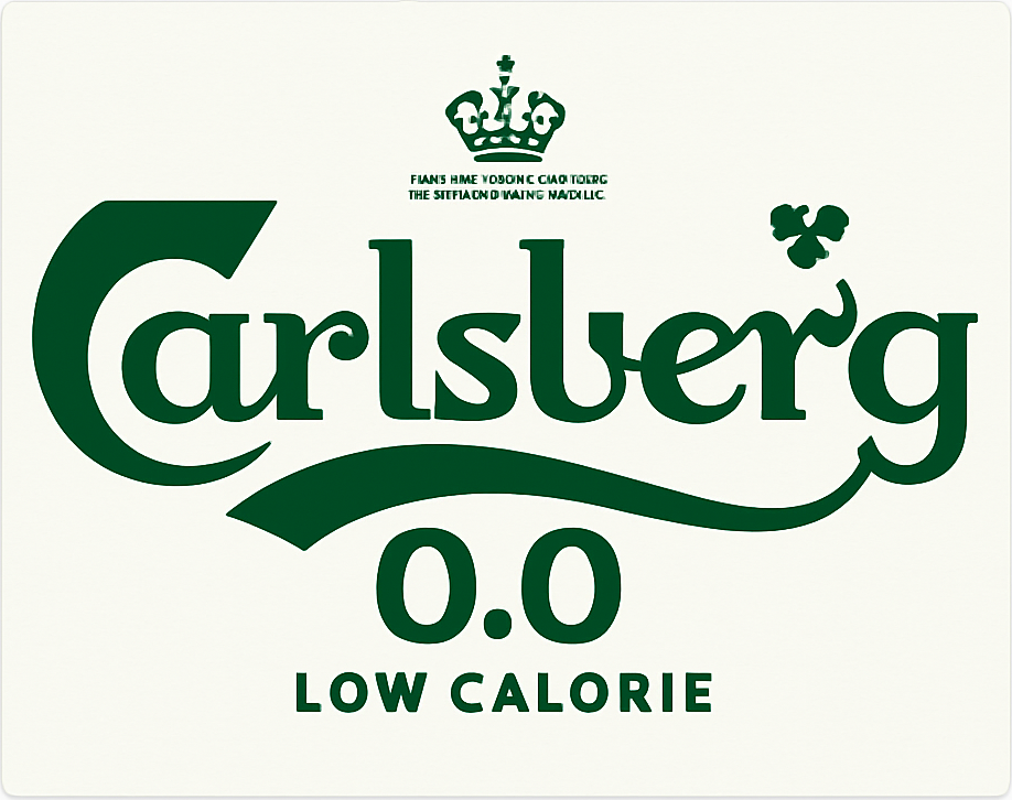 Etiket van Carlsberg 0.0%