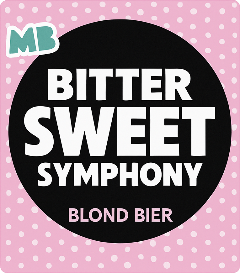 Etiket van Koningshert Bitter Sweet Symphony Blond
