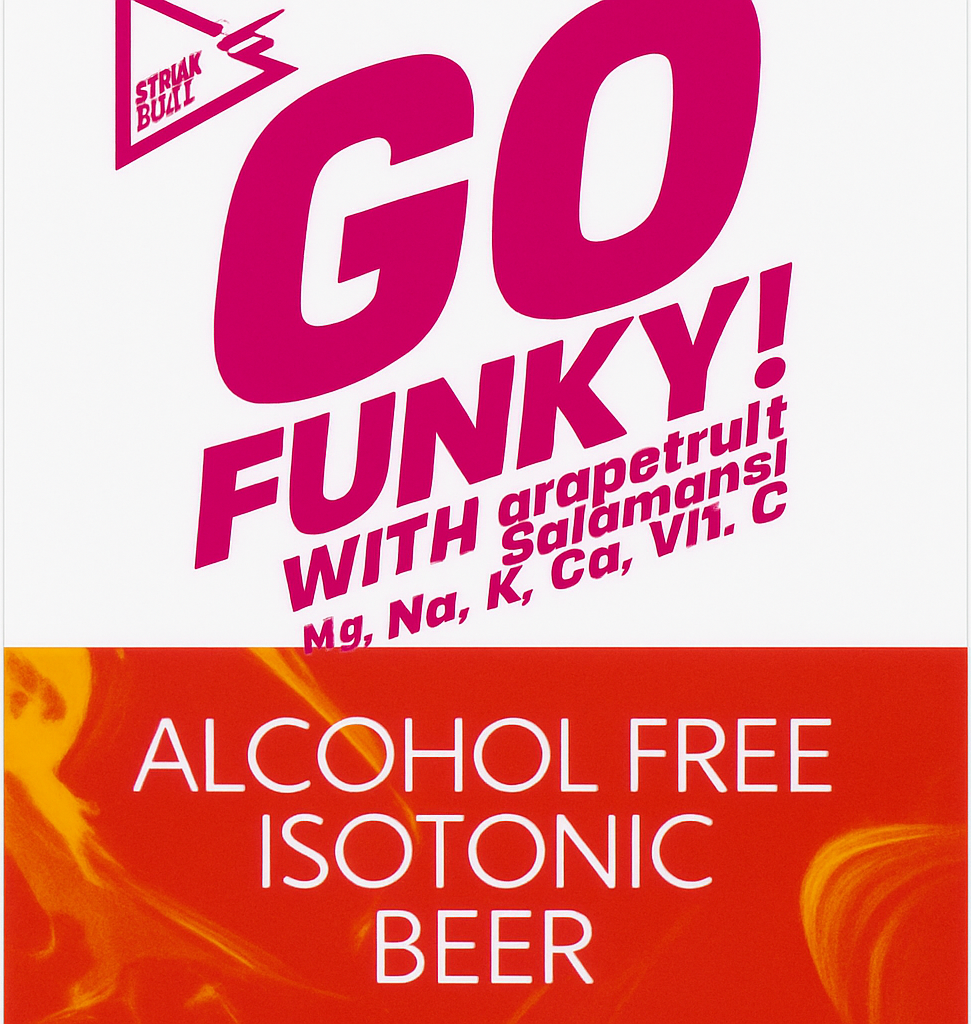 Etiket van Funky Fluid Go Funky