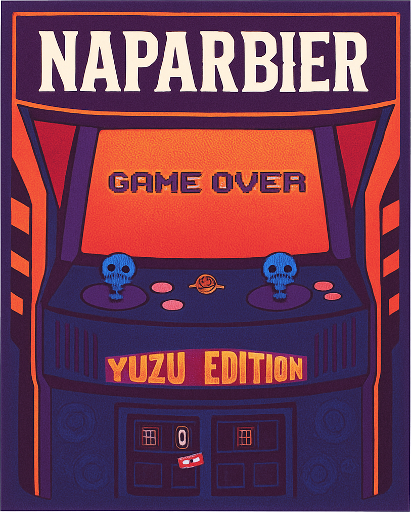 Etiket van Naparbier Game Over (Yuzu)