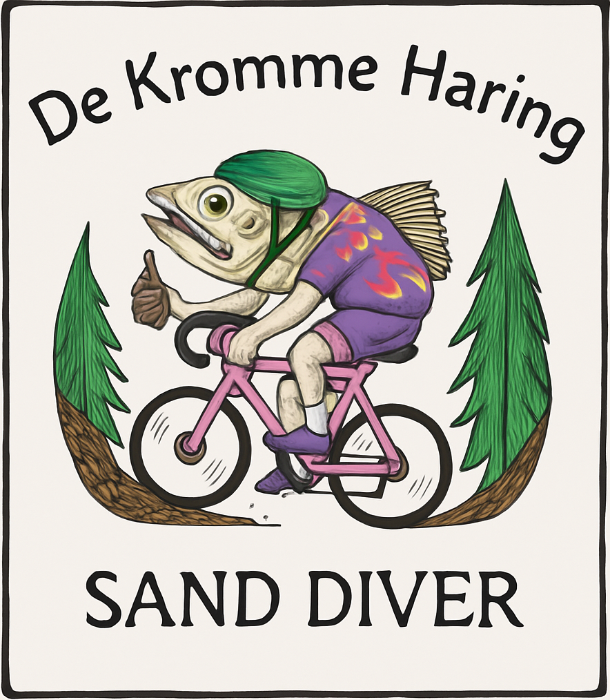 Etiket van De Kromme Haring Sand Diver 0.3
