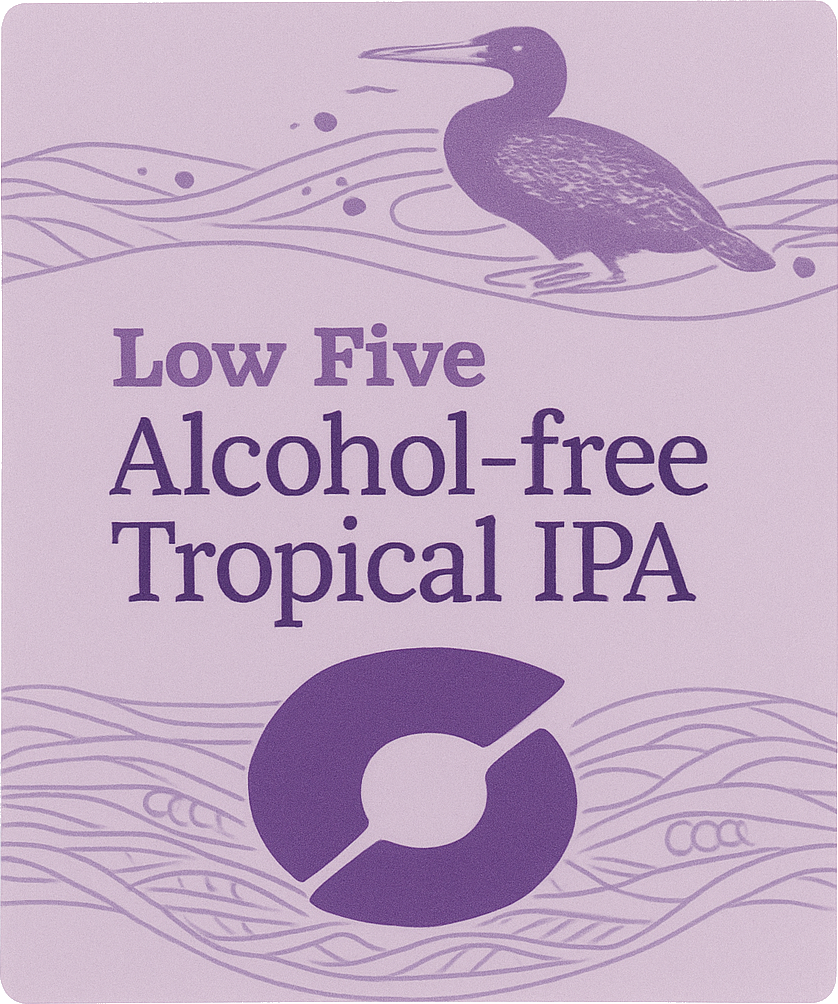 Etiket van Nogne O Low Five Tropical IPA