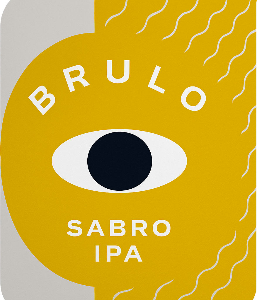 Etiket van BRULO Sabro IPA