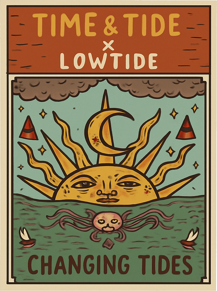 Etiket van Lowtide Changing Tides
