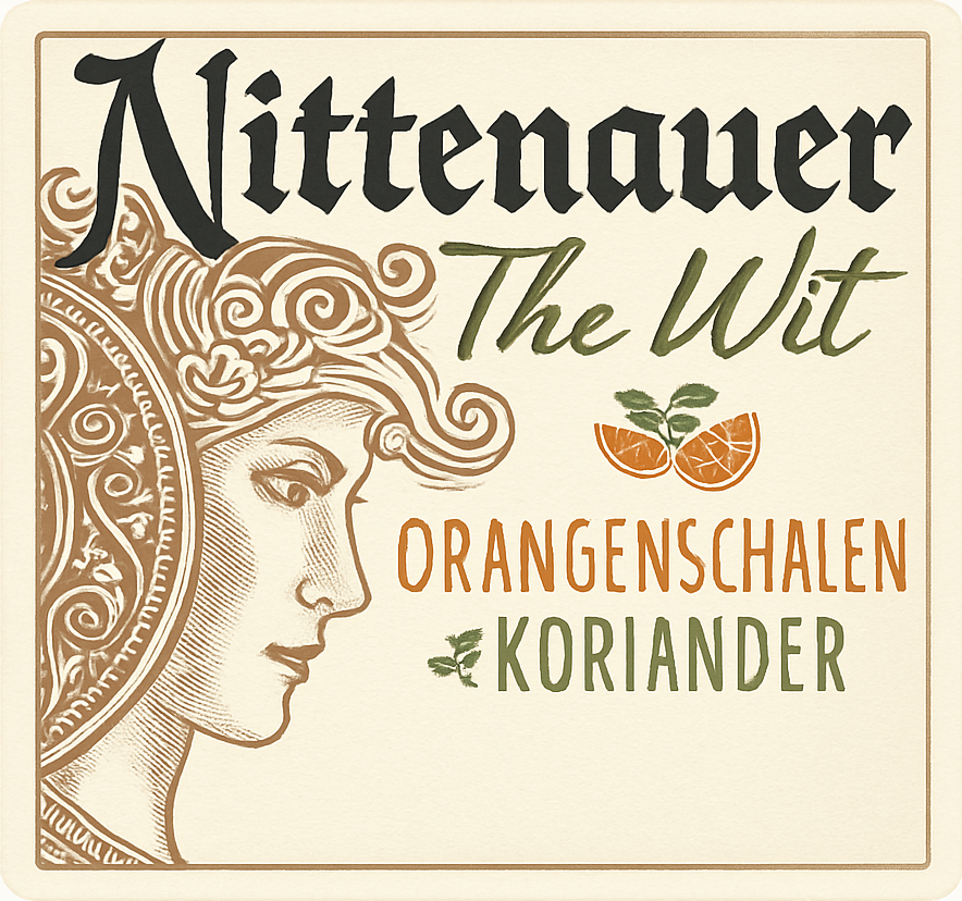 Etiket van Nittenauer The Wit