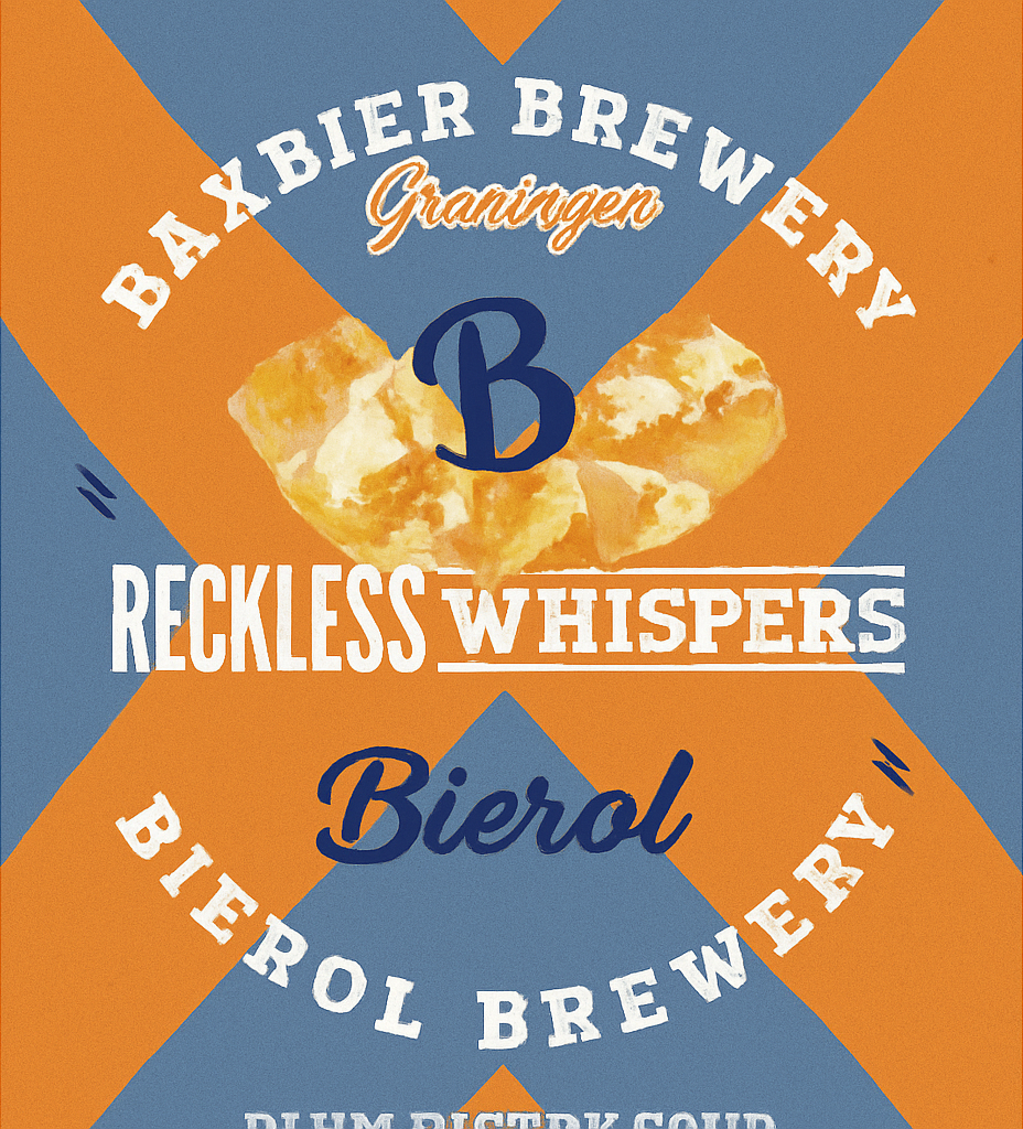 Etiket van Baxbier Reckless Whispers