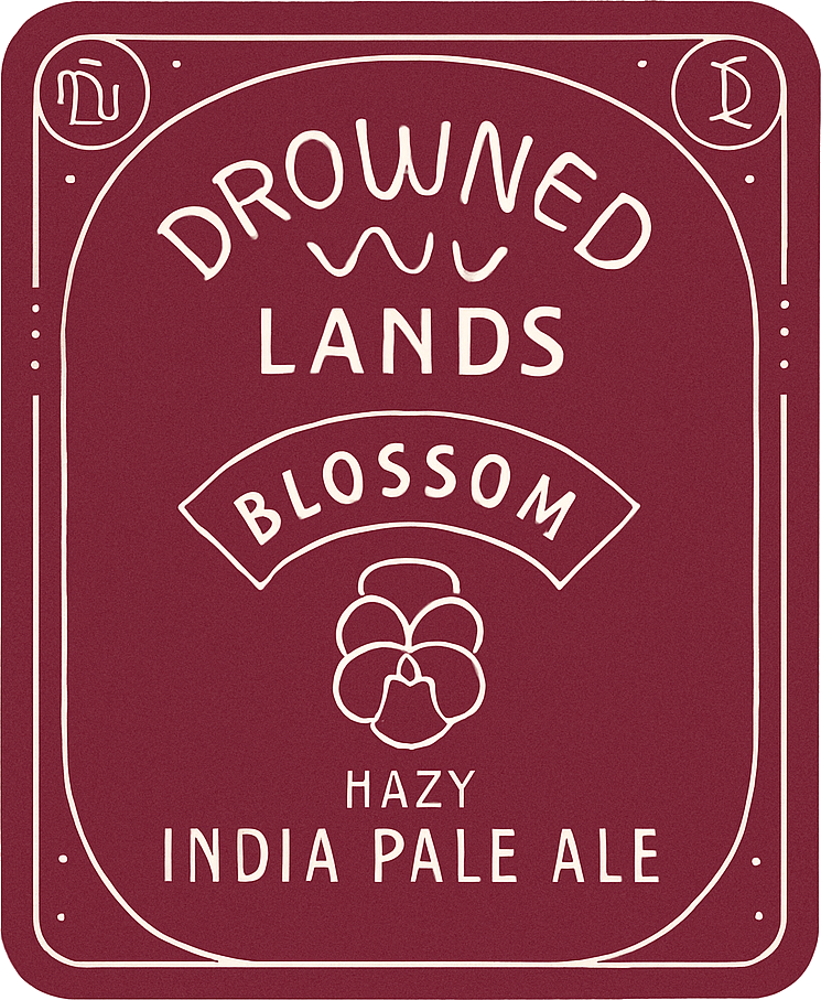 Etiket van Drowned Lands Blossom