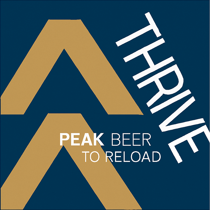 Etiket van Thrive Peak IPA