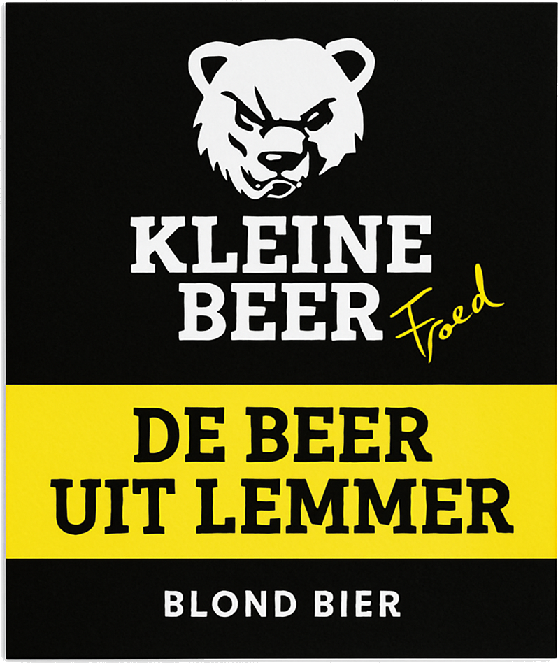 Etiket van De Beer Uit Lemmer
