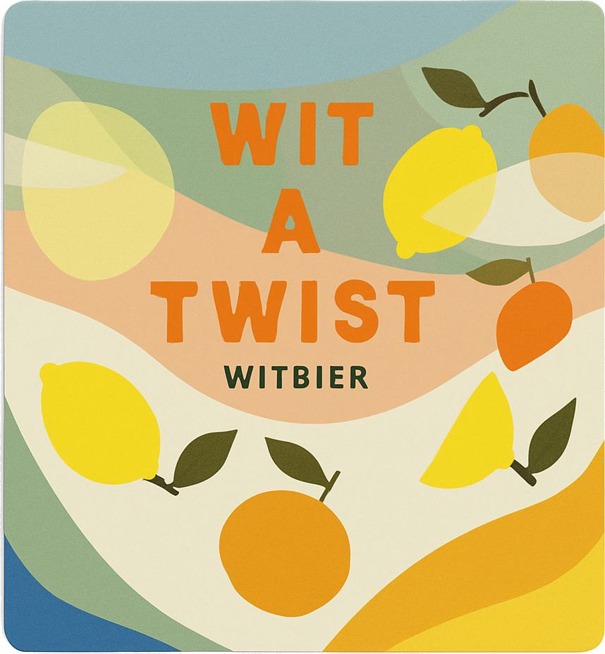 Etiket van Eleven Wit A Twist