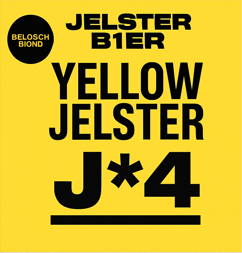Etiket van YELLOW JELSTER