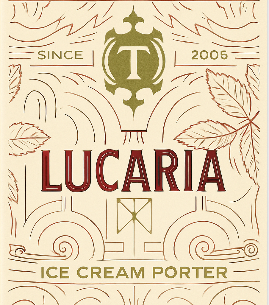Etiket van Thornbridge Lucaria