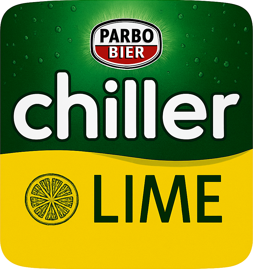 Etiket van Parbo Chiller Lime