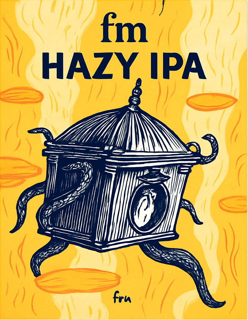 Etiket van FLOEM Late Haze DIPA