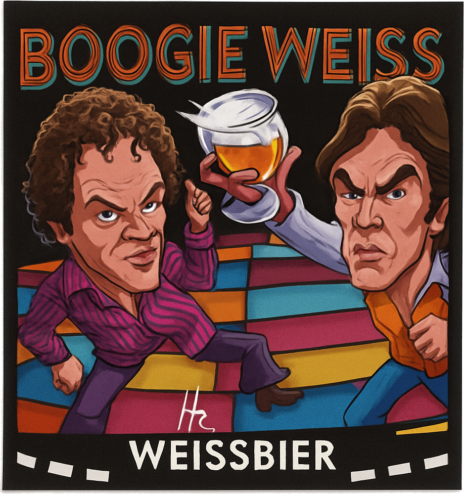 Etiket van Milky Road Boogie Weiss