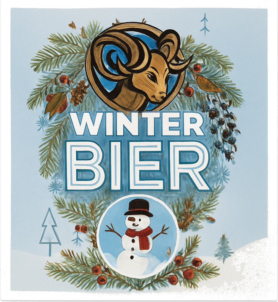 Etiket van Meuleneind Winterbier