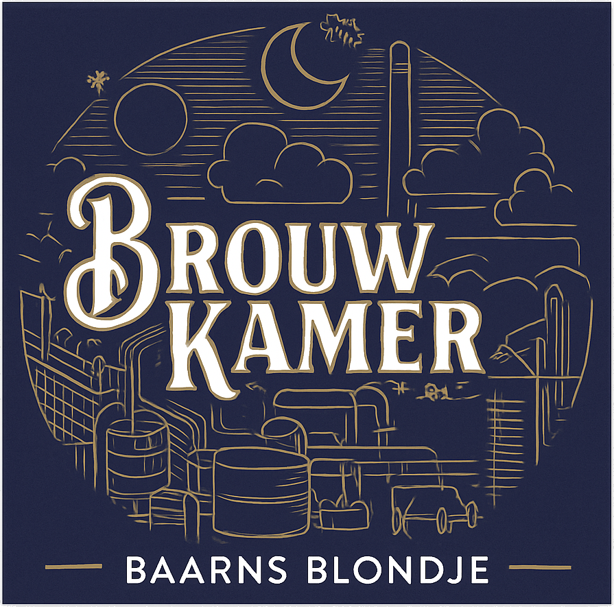 Etiket van Brouwkamer Baarns Blondje