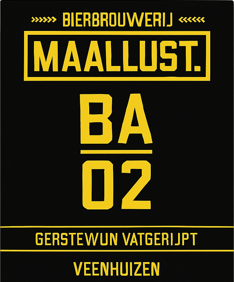 Etiket van Maallust BA02