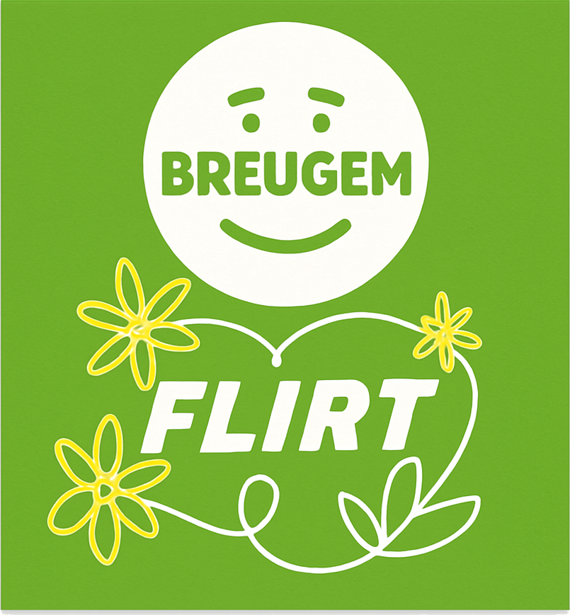 Etiket van Breugem Flirt
