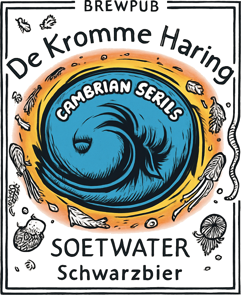 Etiket van De Kromme Haring Soetwater