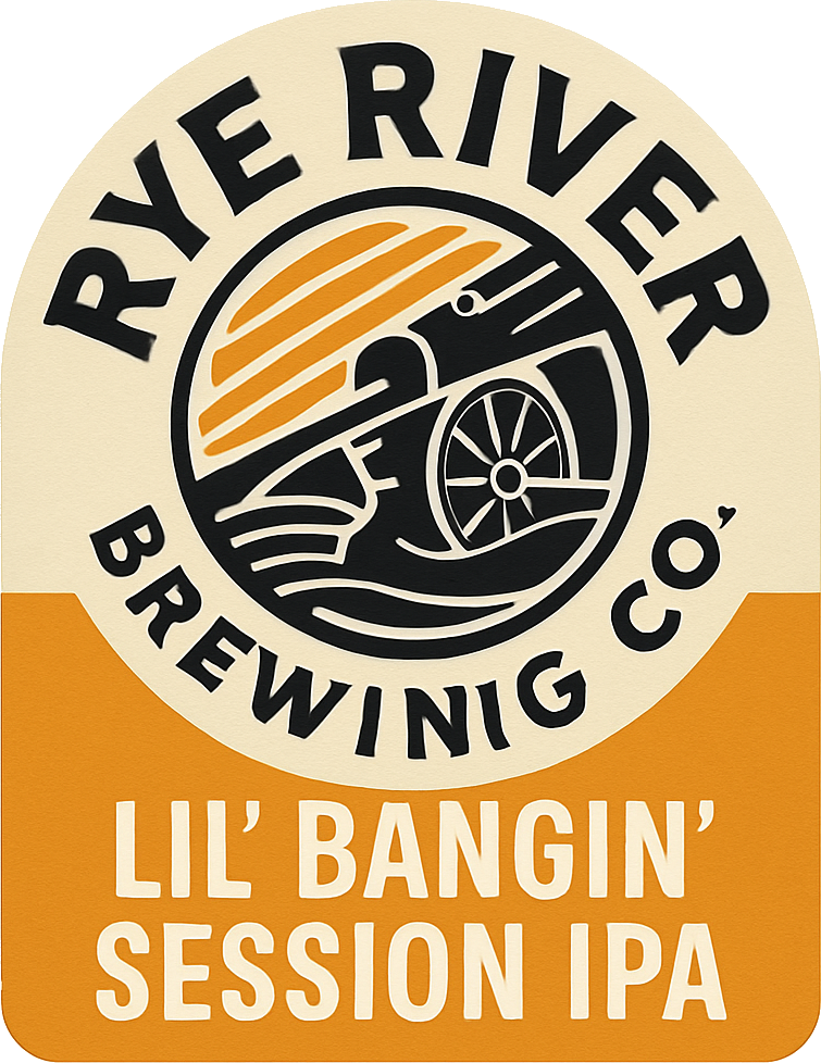 Etiket van Rye River Lil Bangin Session IPA