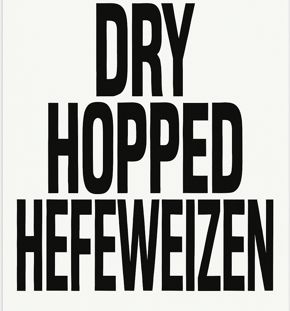 Etiket van To Øl Dry Hopped Hefeweizen