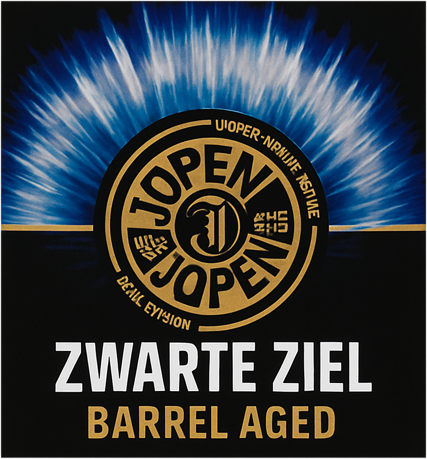 Etiket van Jopen Zwarte Ziel Glenburgie