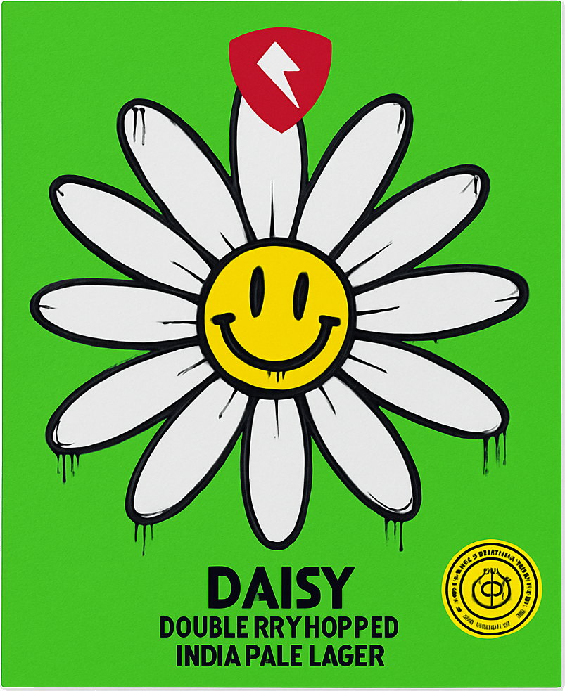 Etiket van Rock City Daisy