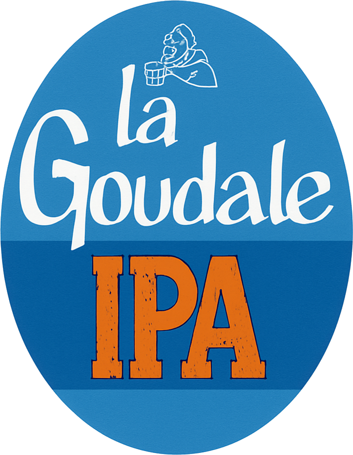 Etiket van La Goudale IPA