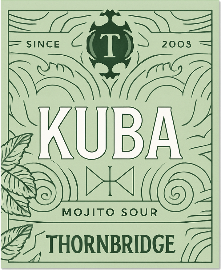 Etiket van Thornbridge Kuba
