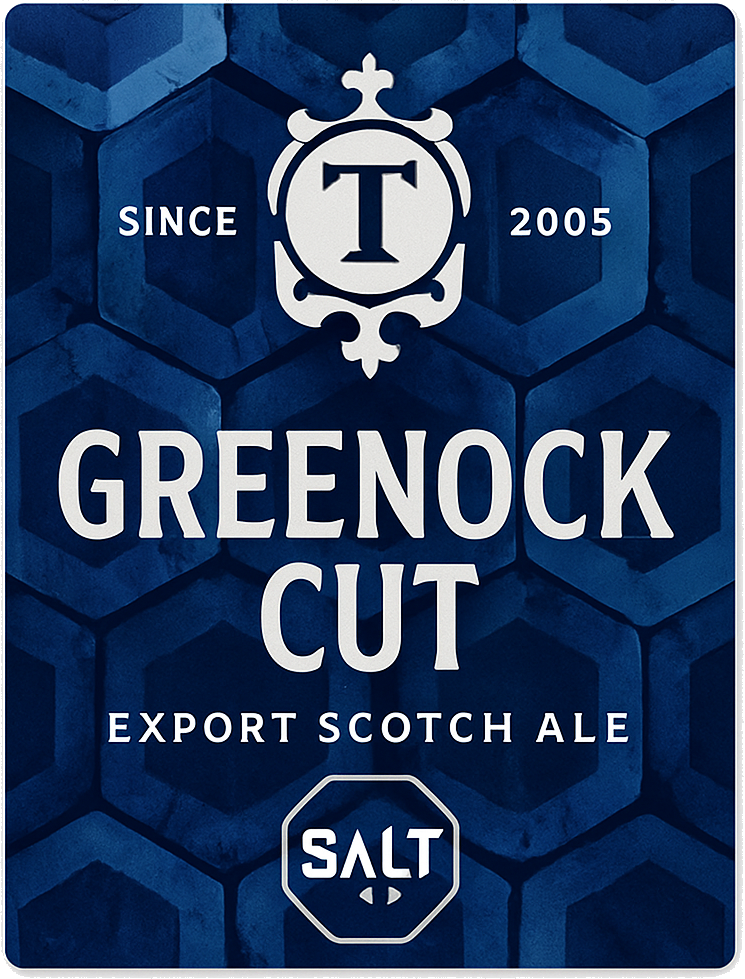 Etiket van Thornbridge Greenock Cut