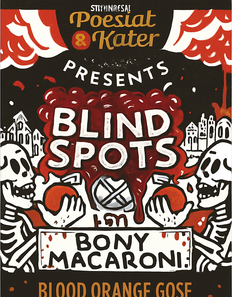 Etiket van Poesiat & Kater Blind Spots