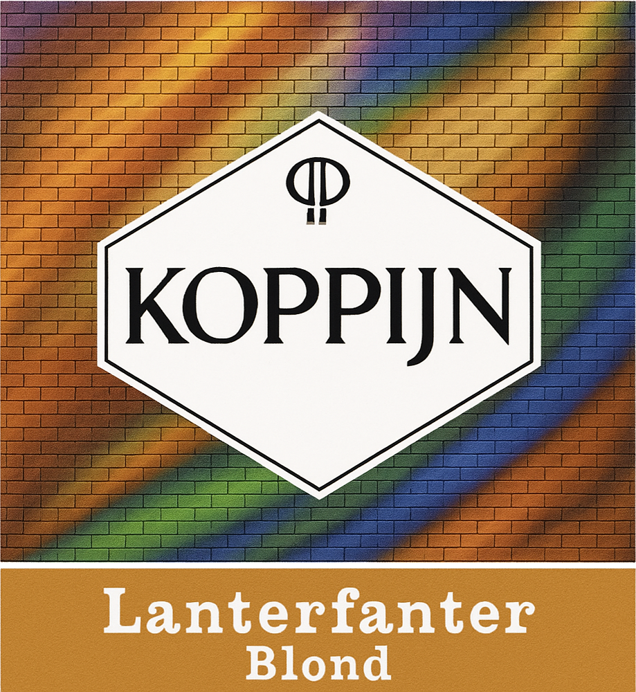 Etiket van Koppijn Lanterfanter