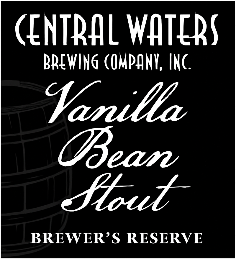 Etiket van Central Waters Brewer's Reserve Vanilla Bean Stout