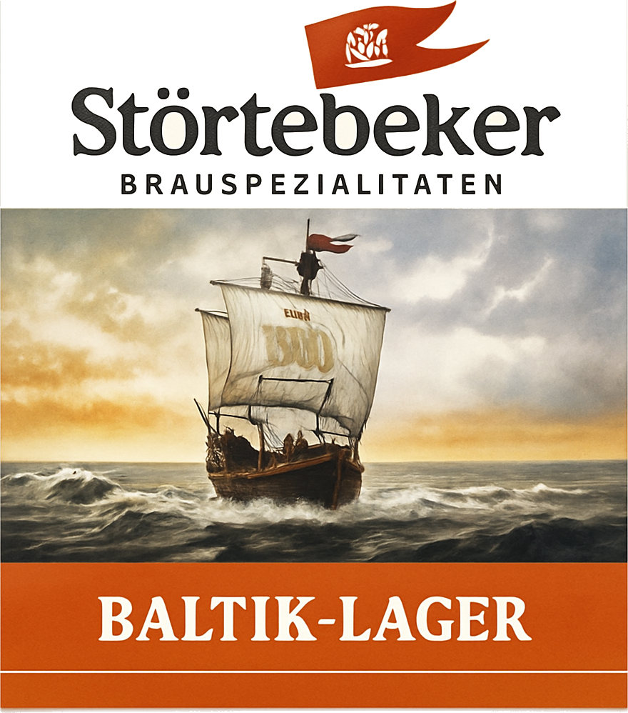Etiket van Störtebeker Baltik-Lager